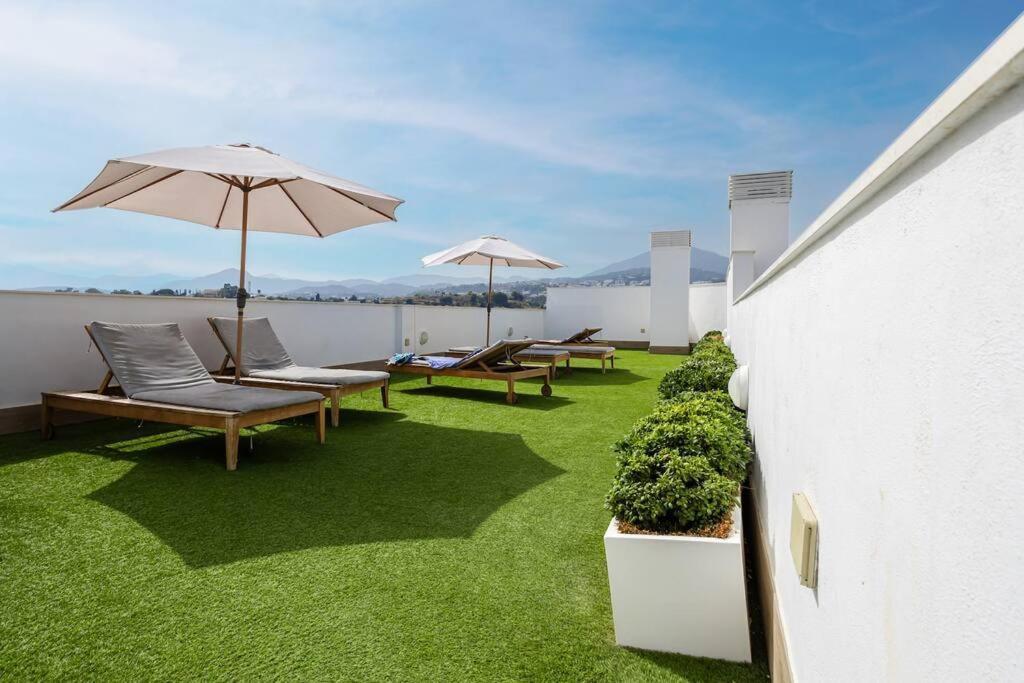 Modern 2 Bedroom Apt Rooftop Pool + Gym Rdr328 Marbella Exterior photo